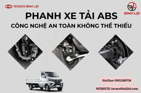 Phanh xe tải ABS: Công nghệ an toàn không thể thiếu cho vận tải