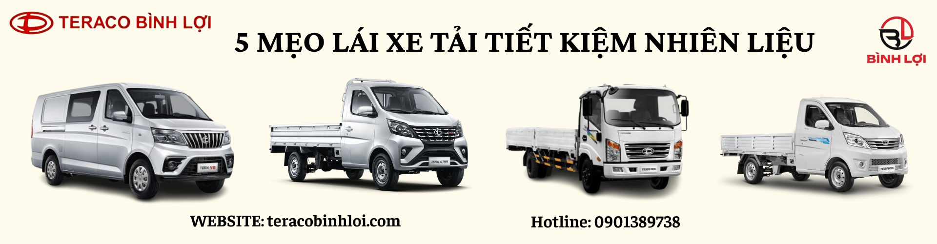 TERACO Bình Lợi: Địa Chỉ Bán Xe Tải Teraco