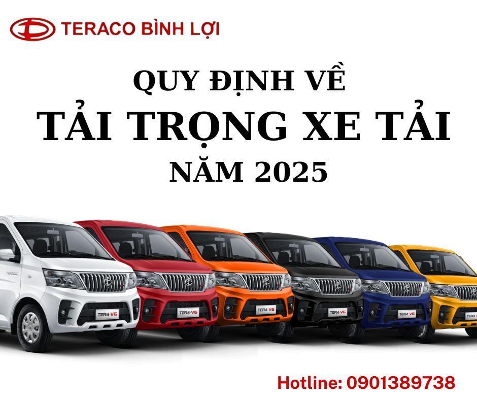 Tải trọng xe tải 2025: Quy định mới nhất tài xế cần biết để tránh bị phạt