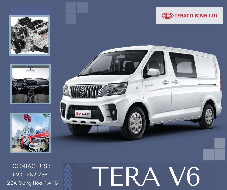 Báo Giá Xe Tải Van Tera V6 – Phiên Bản 2 Chỗ & 5 Chỗ, Chính Hãng Daehan Motors, Giá Gốc Từ Nhà Máy
