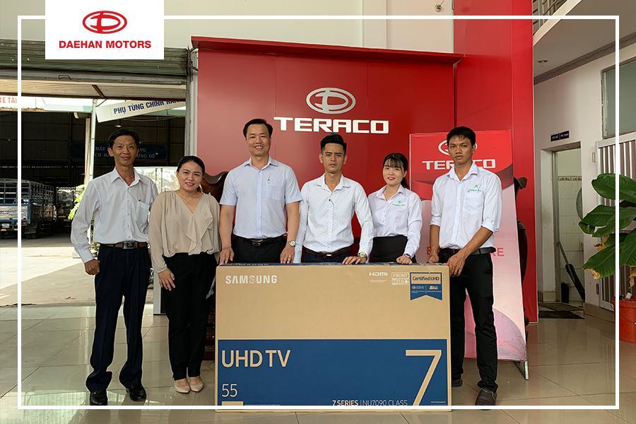 DAEHAN MOTORS TRAO TẶNG TIVI SAMSUNG LED 55 INCHES CHO CÁC ĐẠI LÝ ĐẠT DOANH SỐ THÁNG 07/2019