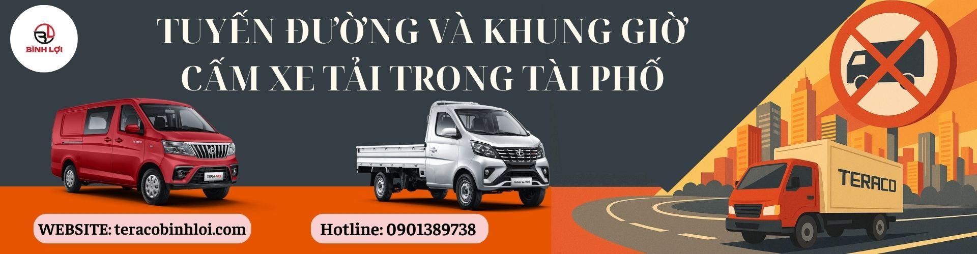 TERACO Bình Lợi: Địa Chỉ Bán Xe Tải Teraco
