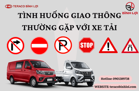Tình huống giao thông thường gặp với xe tải: Cách xử lý đúng luật và an toàn