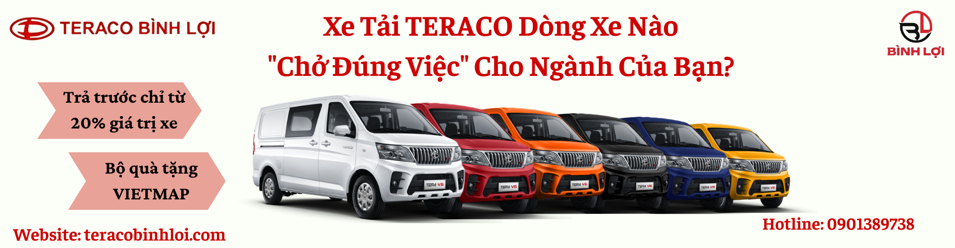 TERACO Bình Lợi: Địa Chỉ Bán Xe Tải Teraco