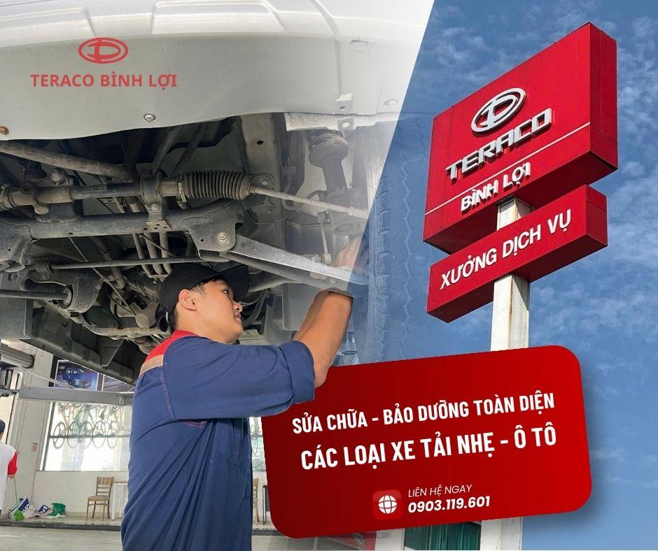 Teraco Bình Lợi – Dịch vụ bảo dưỡng sửa chữa 3S xe tải, ô tô tại HCM